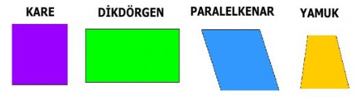 Dörtgen Çeşitleri Nelerdir?