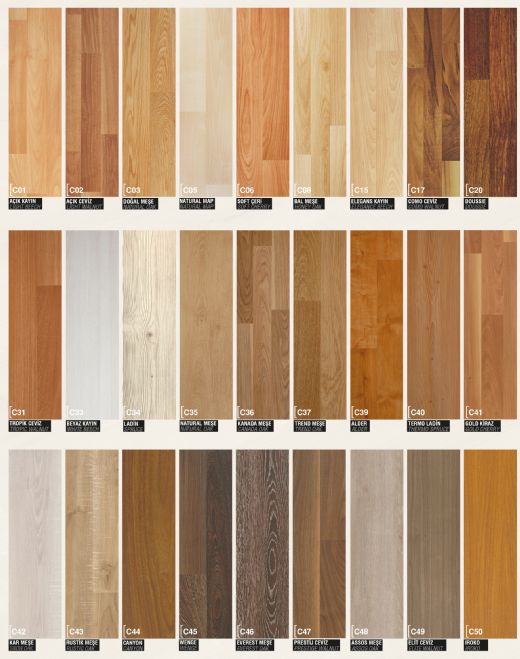 Parke Çeşitleri Nelerdir?