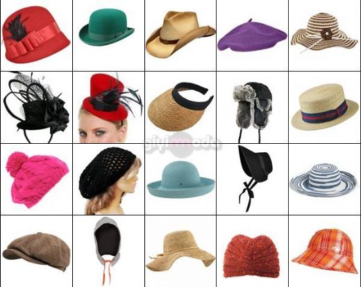 Şapka Çeşitleri